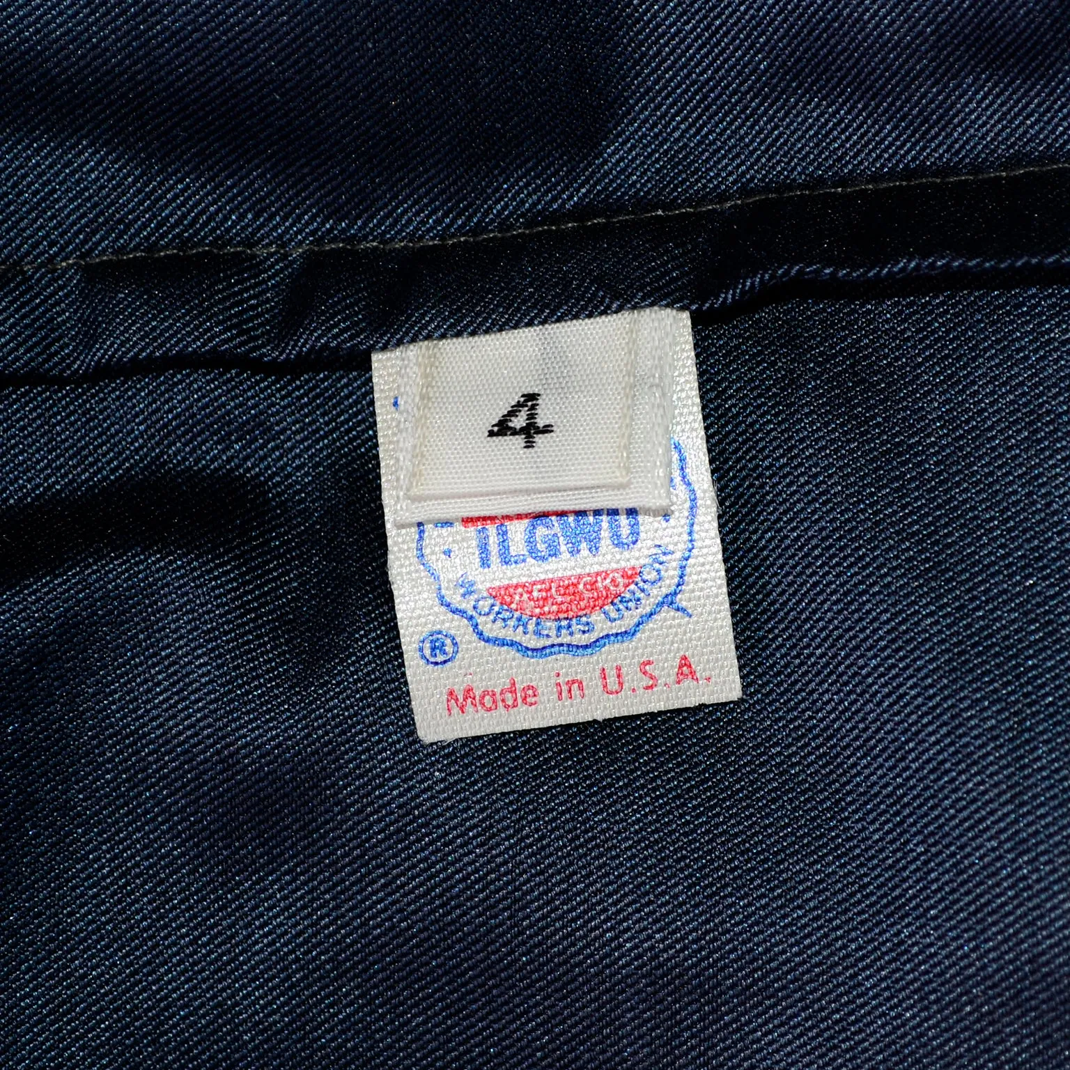 1970s Vintage Halston Blue Blouse With Sash Bow