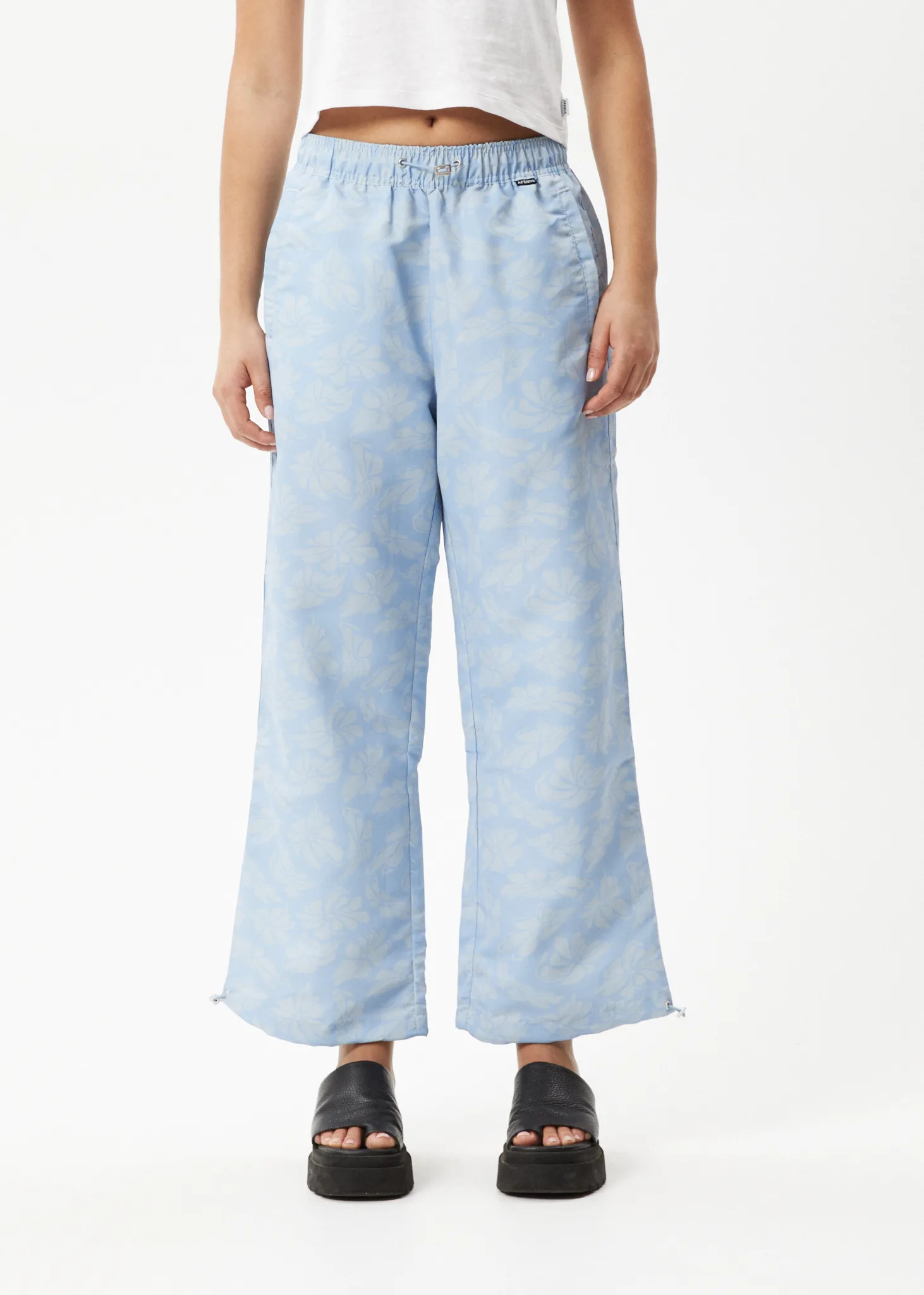 AFENDS Womens Underworld - Spray Pant - Powder Blue