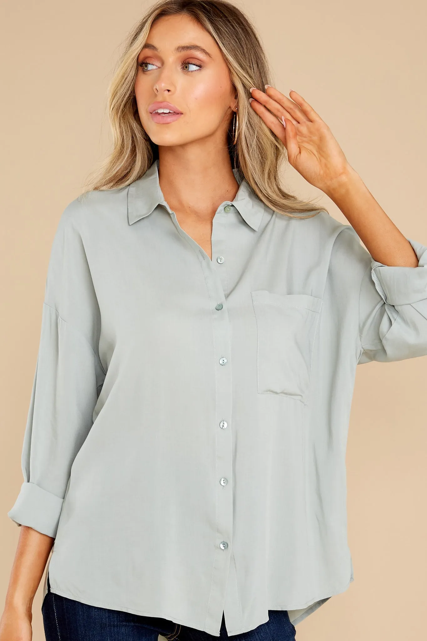 Always Improving Sage Top