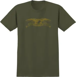 Antihero Basic Eagle Tee Green/Bronze