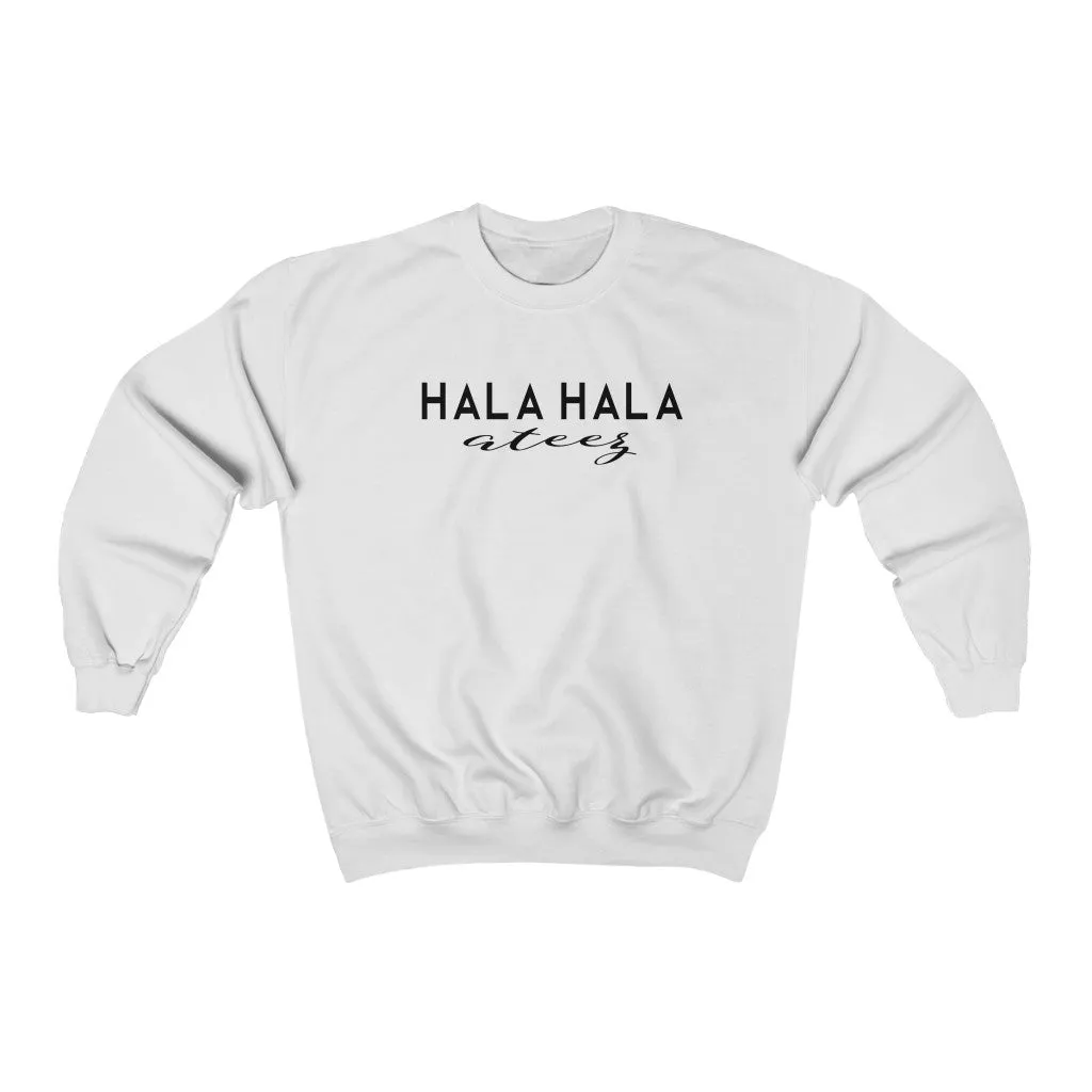 Ateez Hala Hala Sweatshirt - Ateez Sweatshirt - Kpop Crewneck Women Sweatshirt