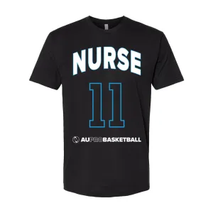 AU BB Player Name and Number Tee, Kia Nurse 11