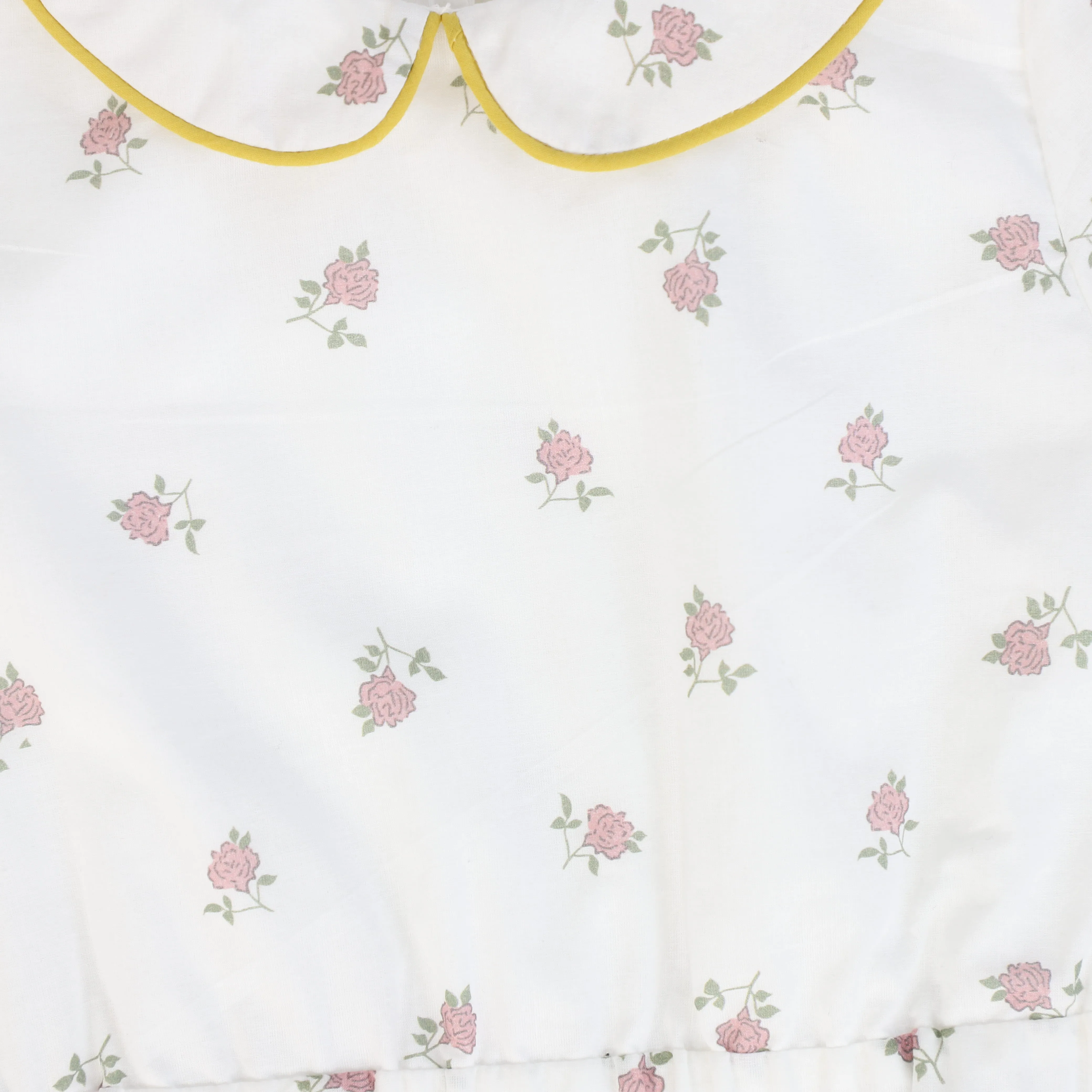 BAMBOO FLORAL SMALL PRINT DRESS [FINAL SALE]