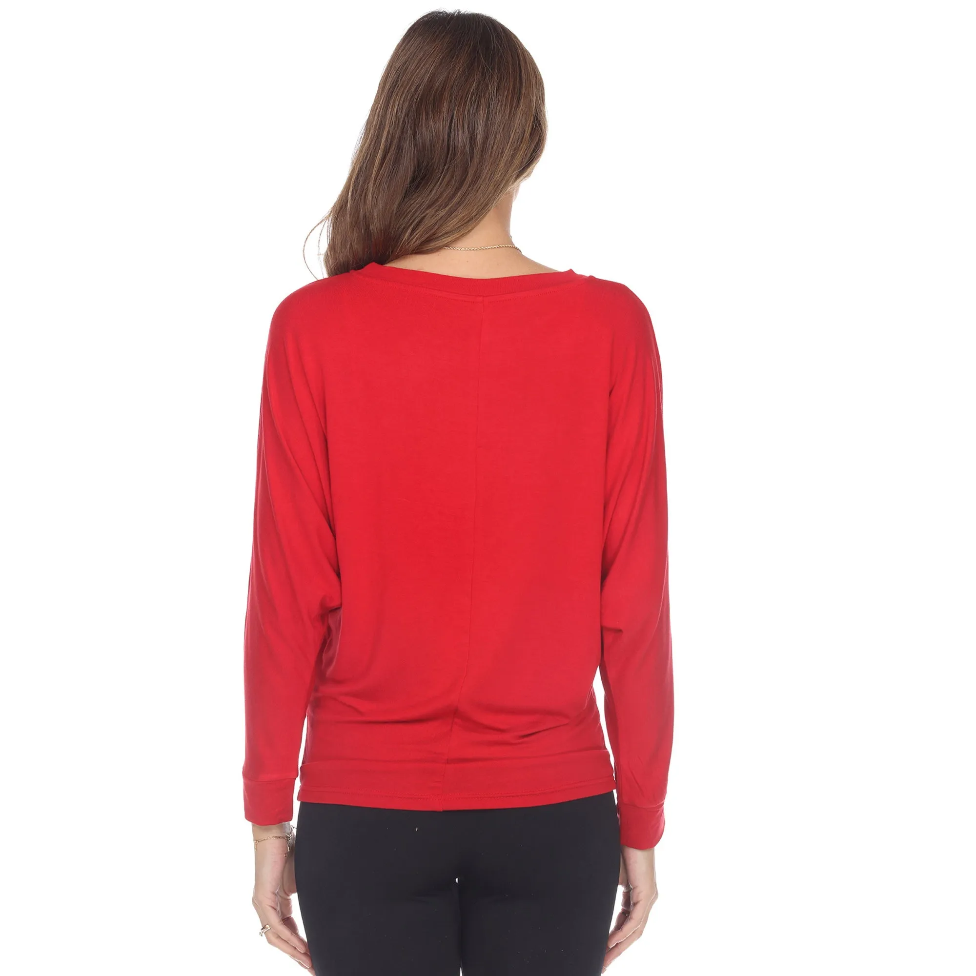 Banded Dolman Top