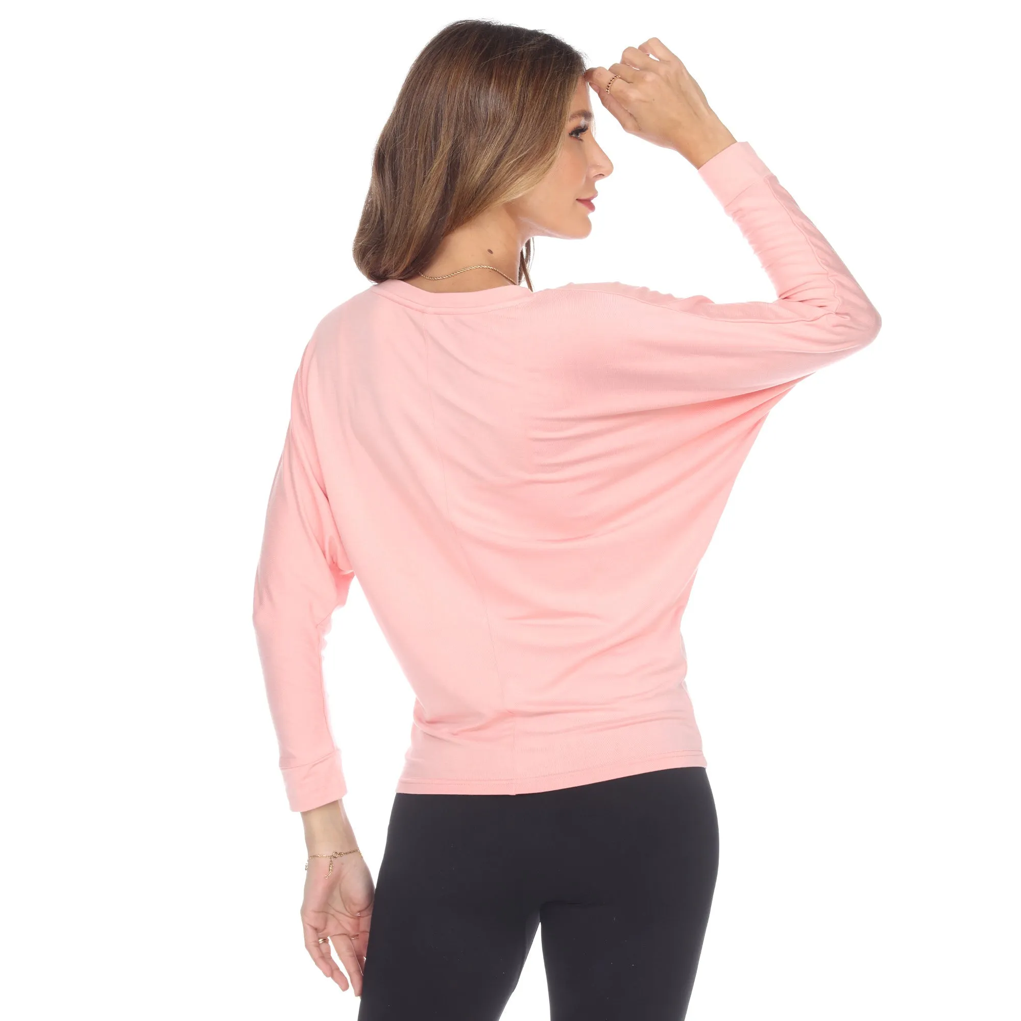 Banded Dolman Top