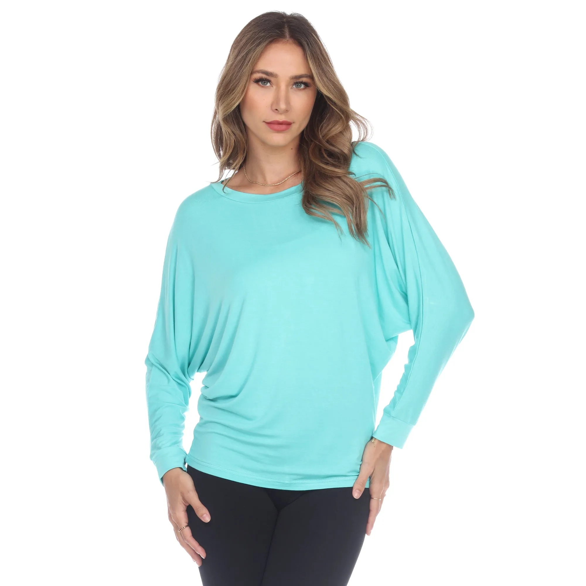 Banded Dolman Top