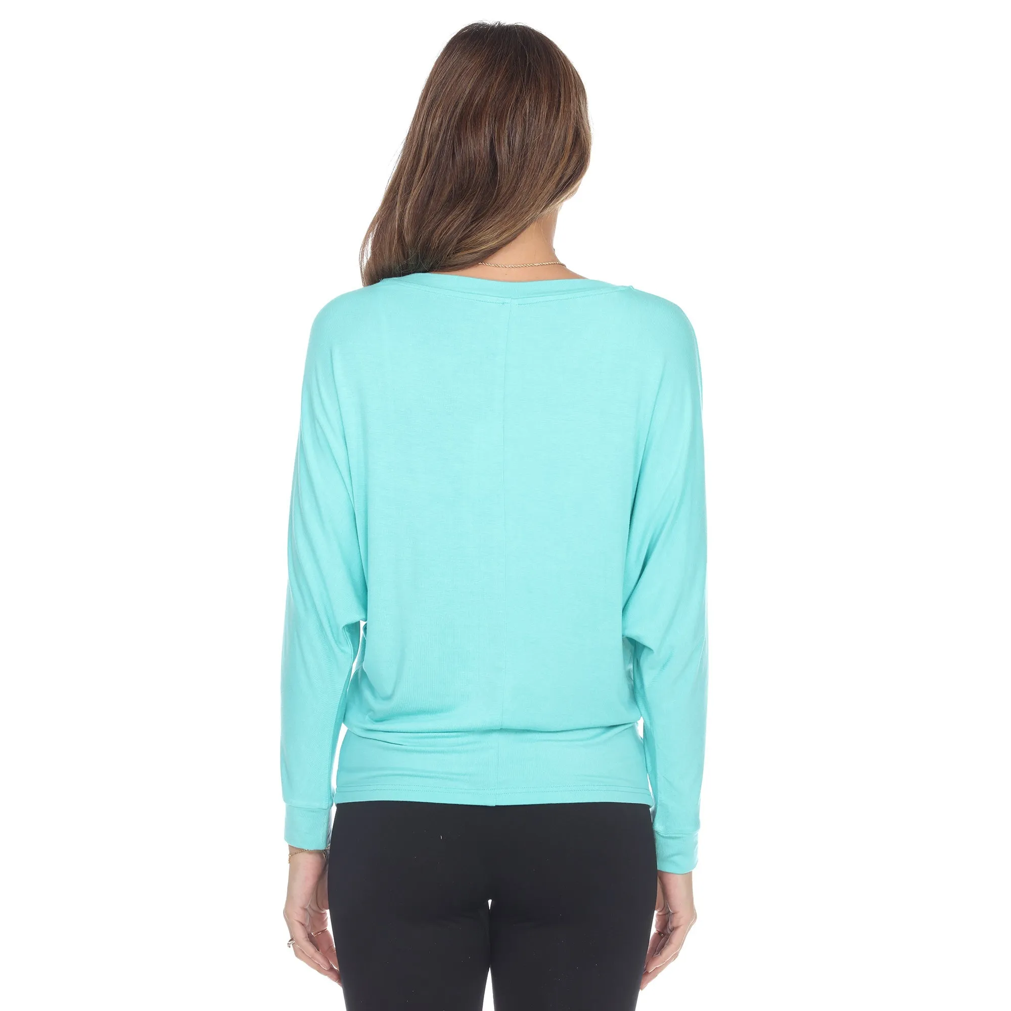 Banded Dolman Top