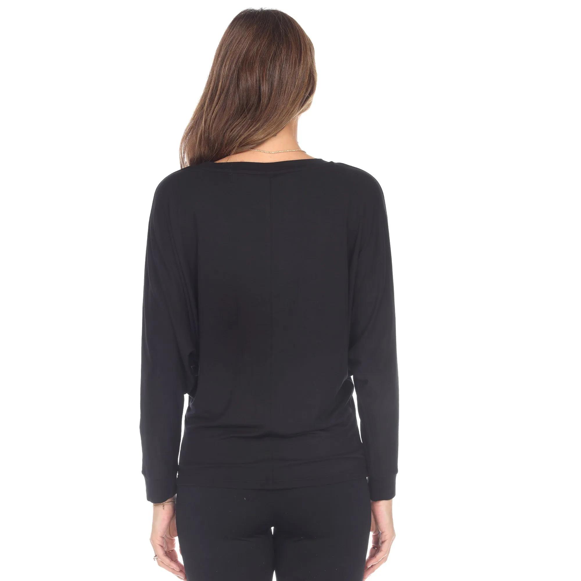 Banded Dolman Top