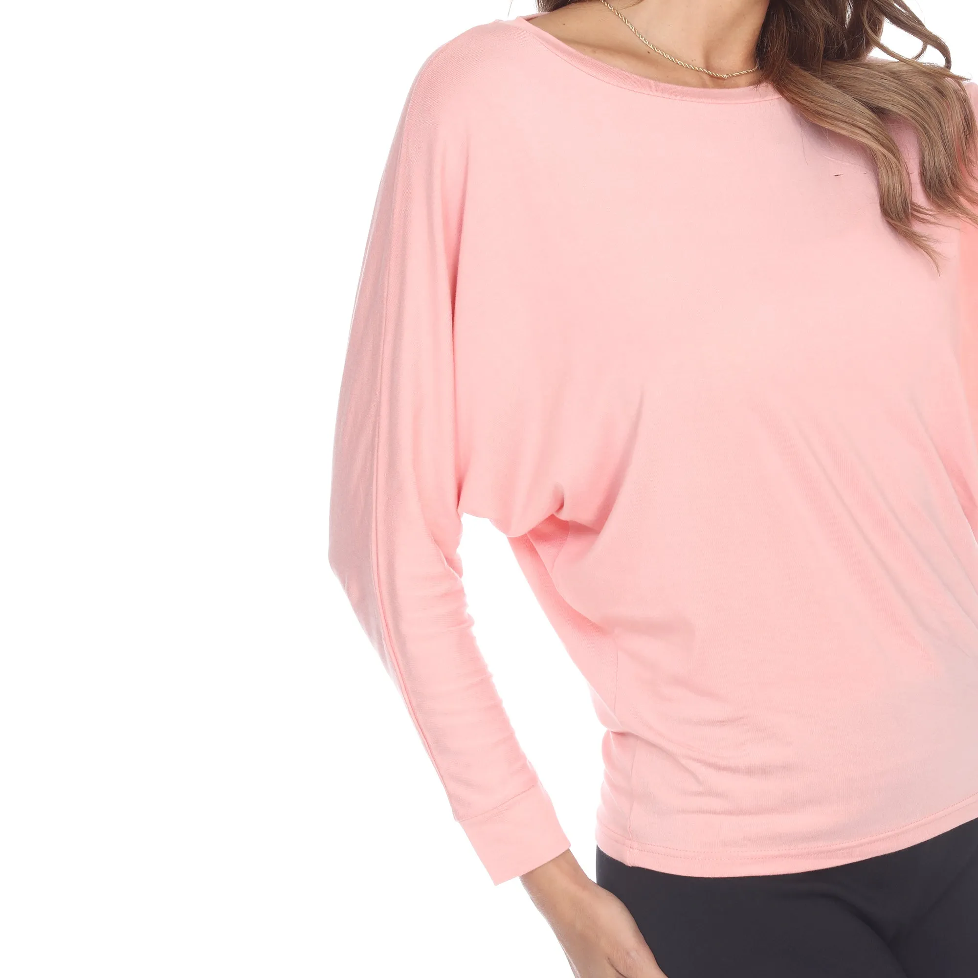 Banded Dolman Top