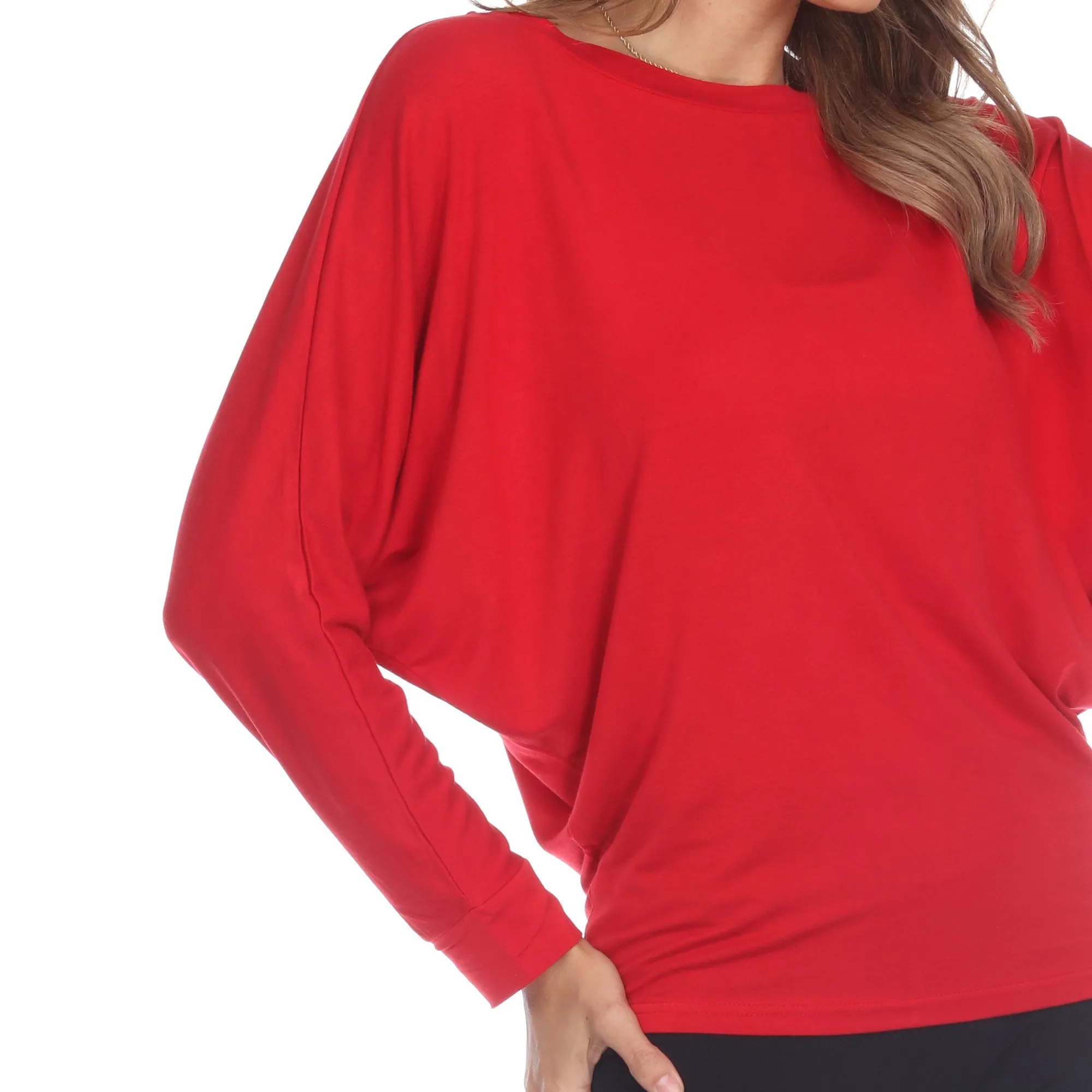 Banded Dolman Top