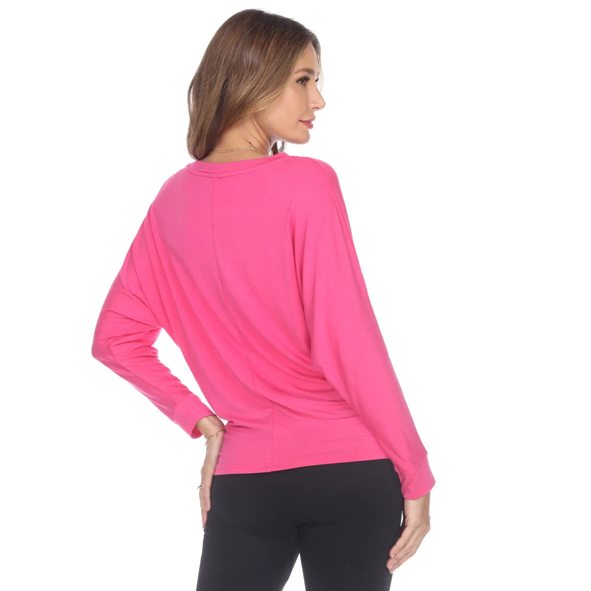 Banded Dolman Top
