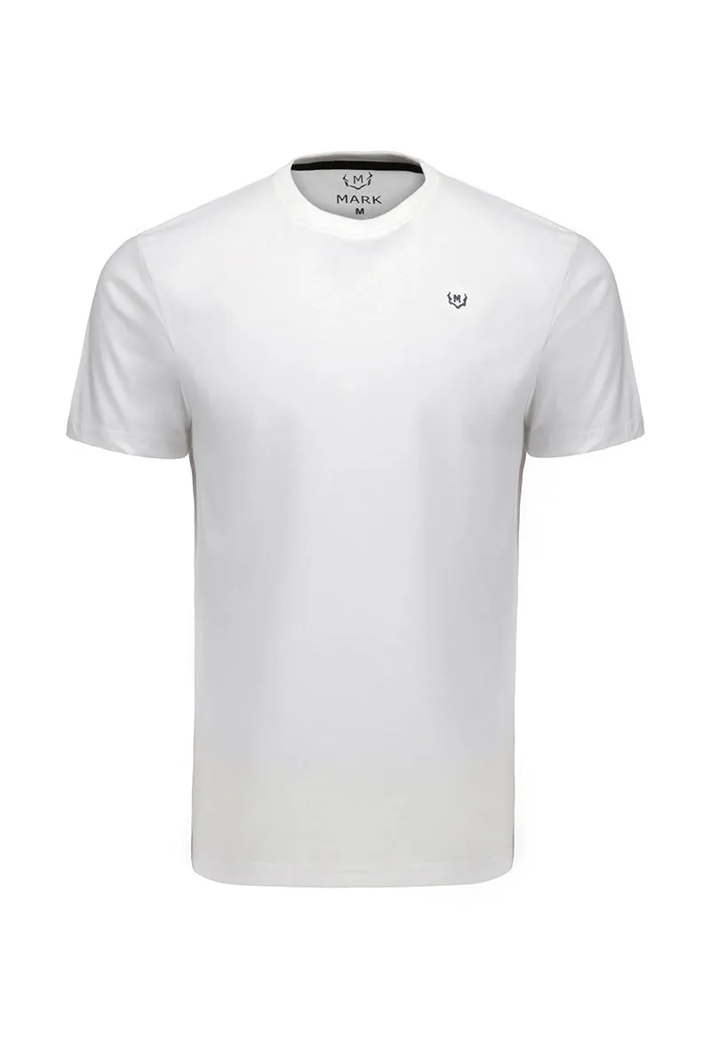 Basic crew neck - white