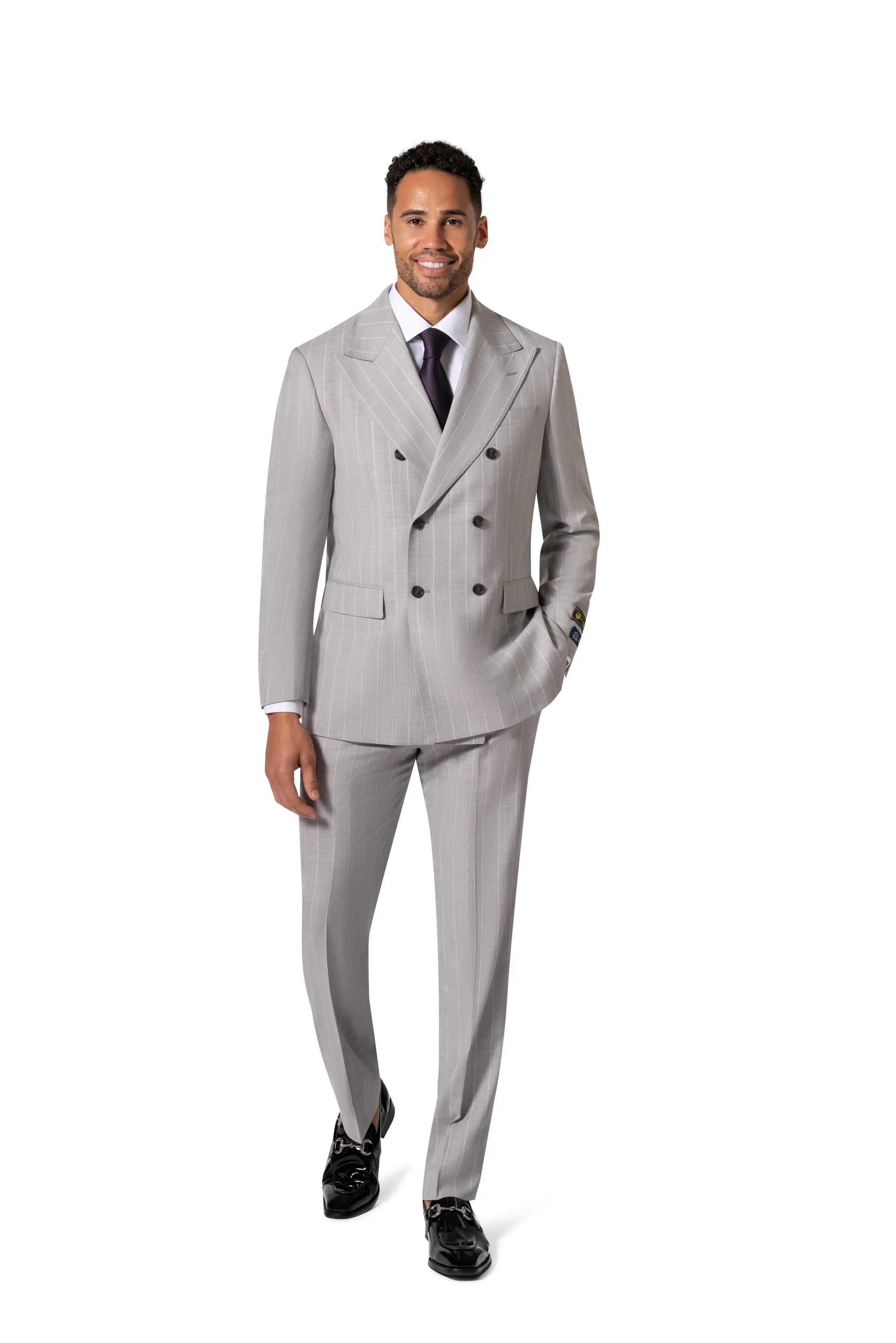 Bergamo Elegant - Faille Wool 10005.2054 D/B Modern Fit Suit