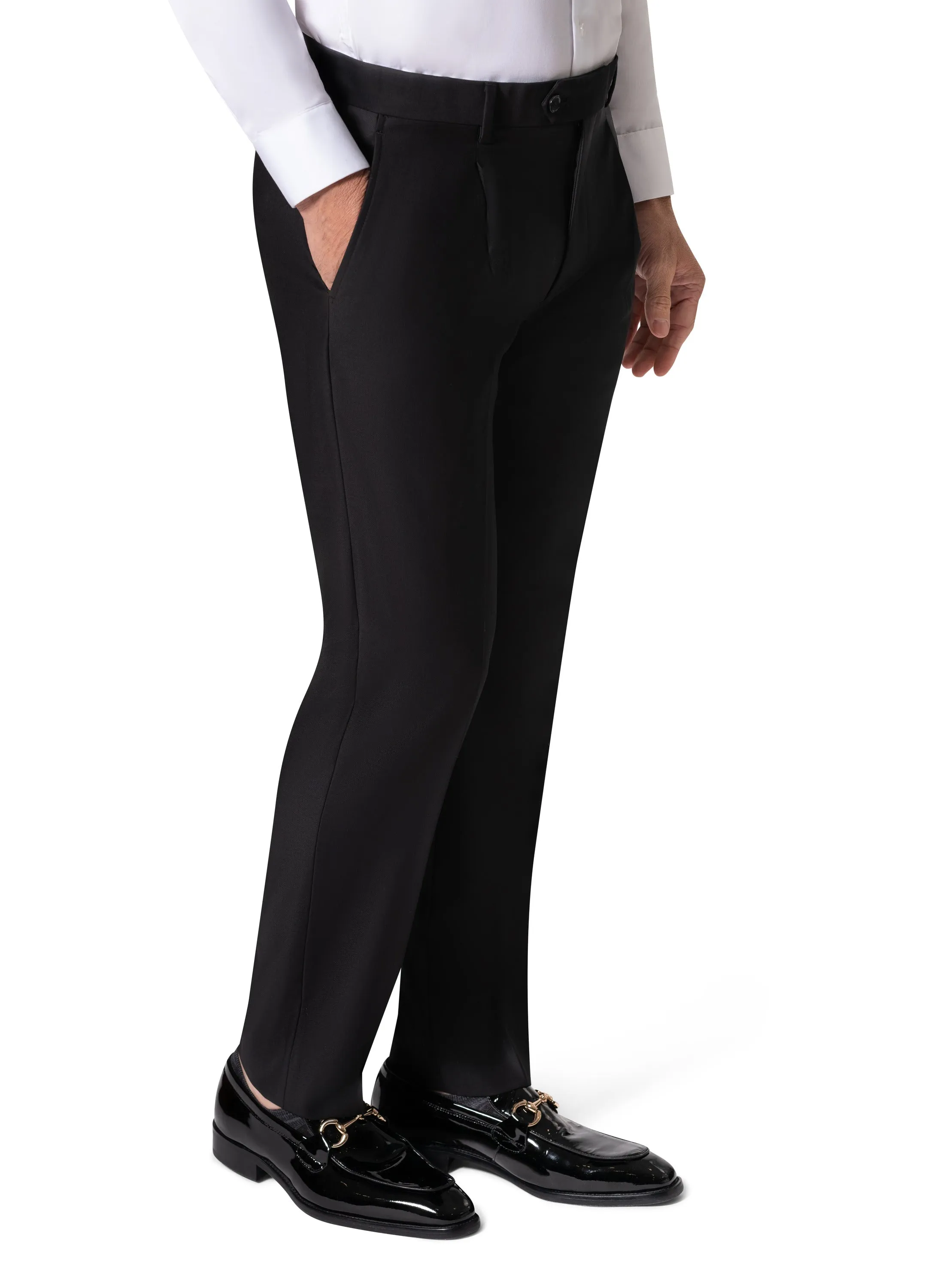 Bergamo Elegant - Faille Wool 10153.004 D/B Tuxedo Big & Tall