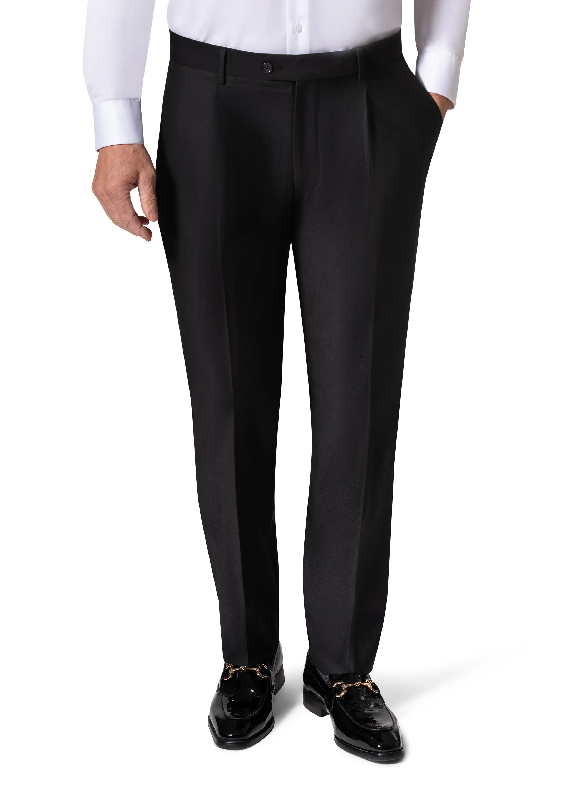 Bergamo Elegant - Faille Wool 10153.004 D/B Tuxedo Big & Tall