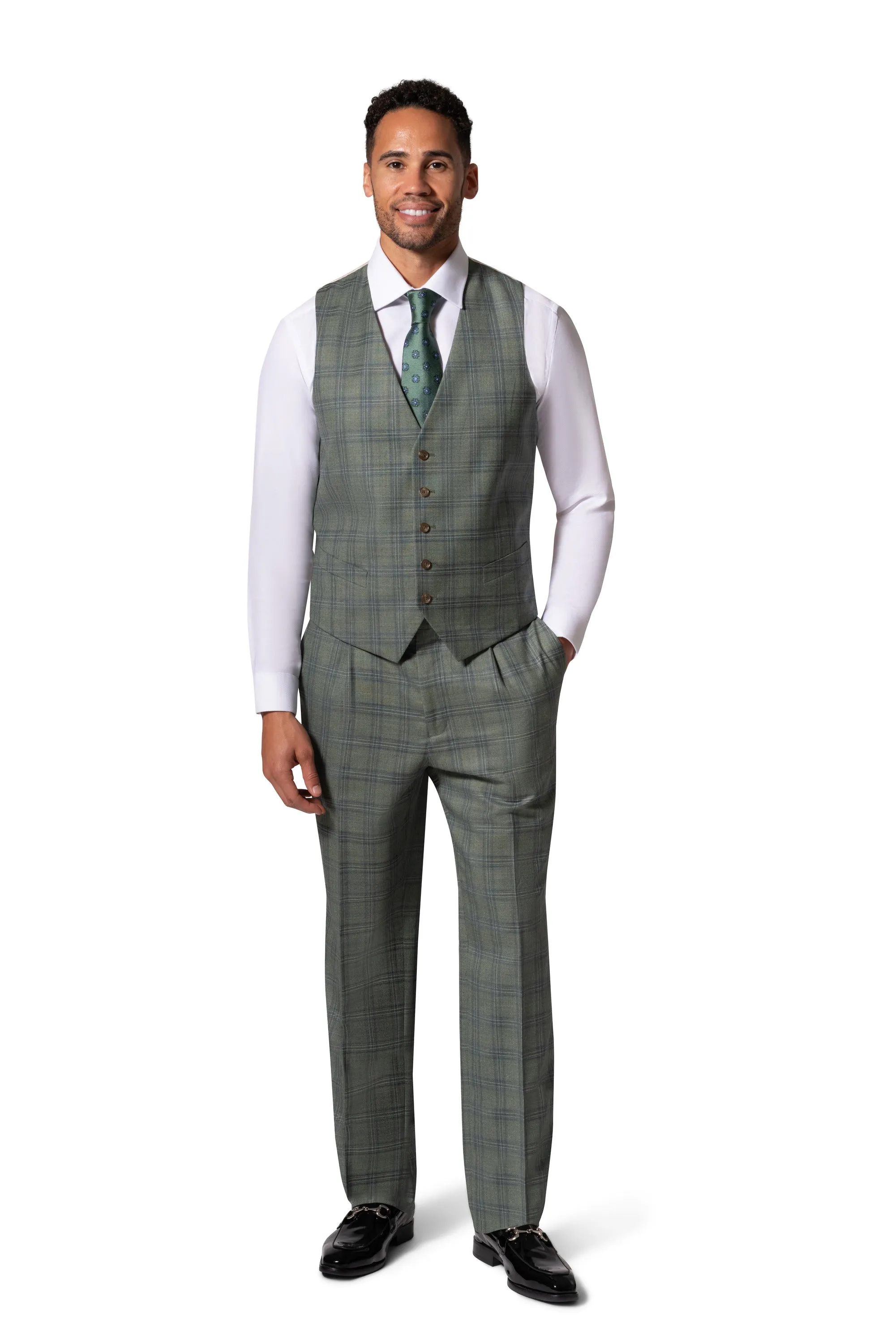 Bergamo Essex Elegant - Faille Wool 10005.4098 Suit Big & Tall
