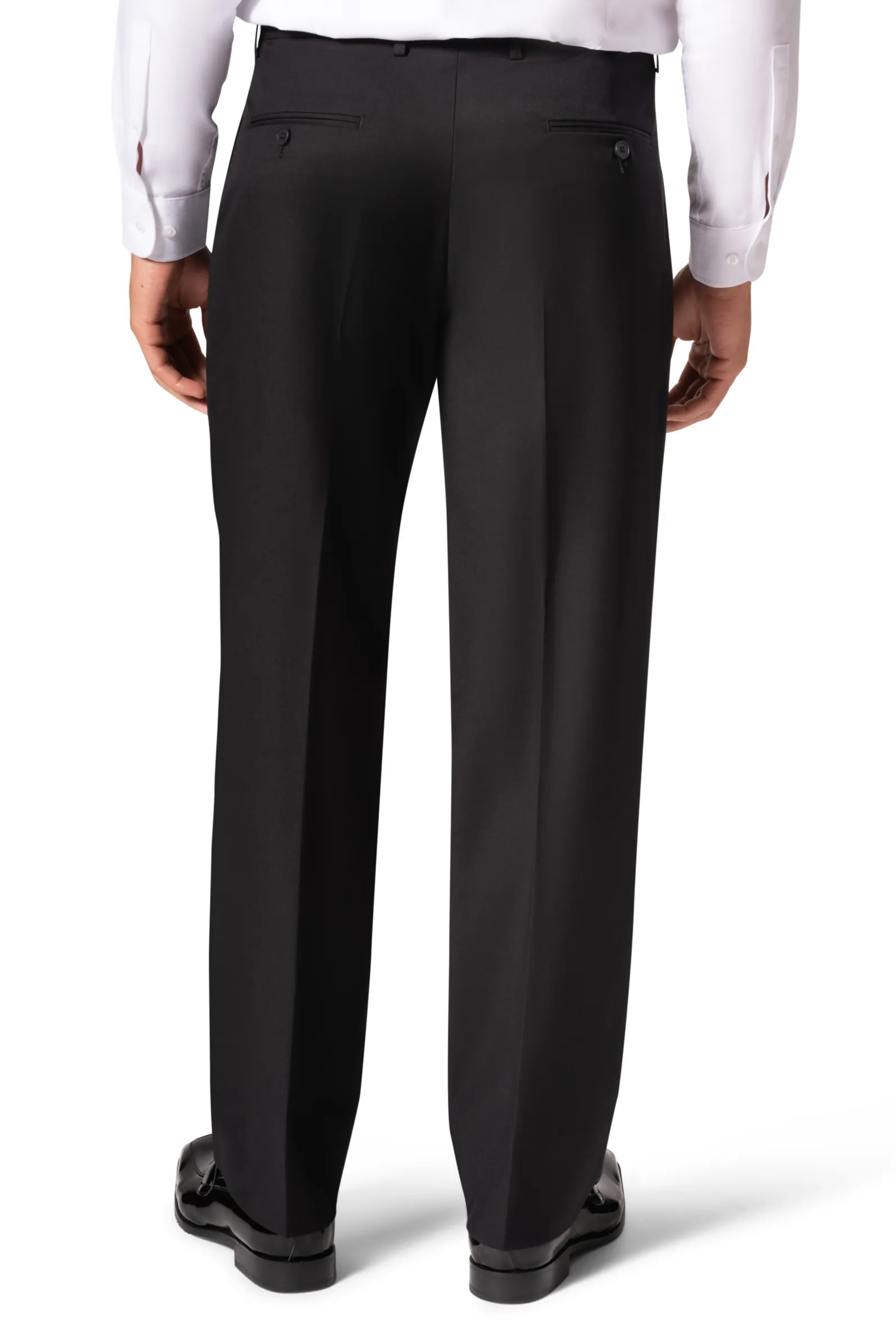 Bergamo Orange A6732 D/B Modern Fit Suit - Black