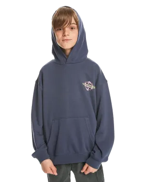 Boys Dryridge Hoodie in Crown Blue