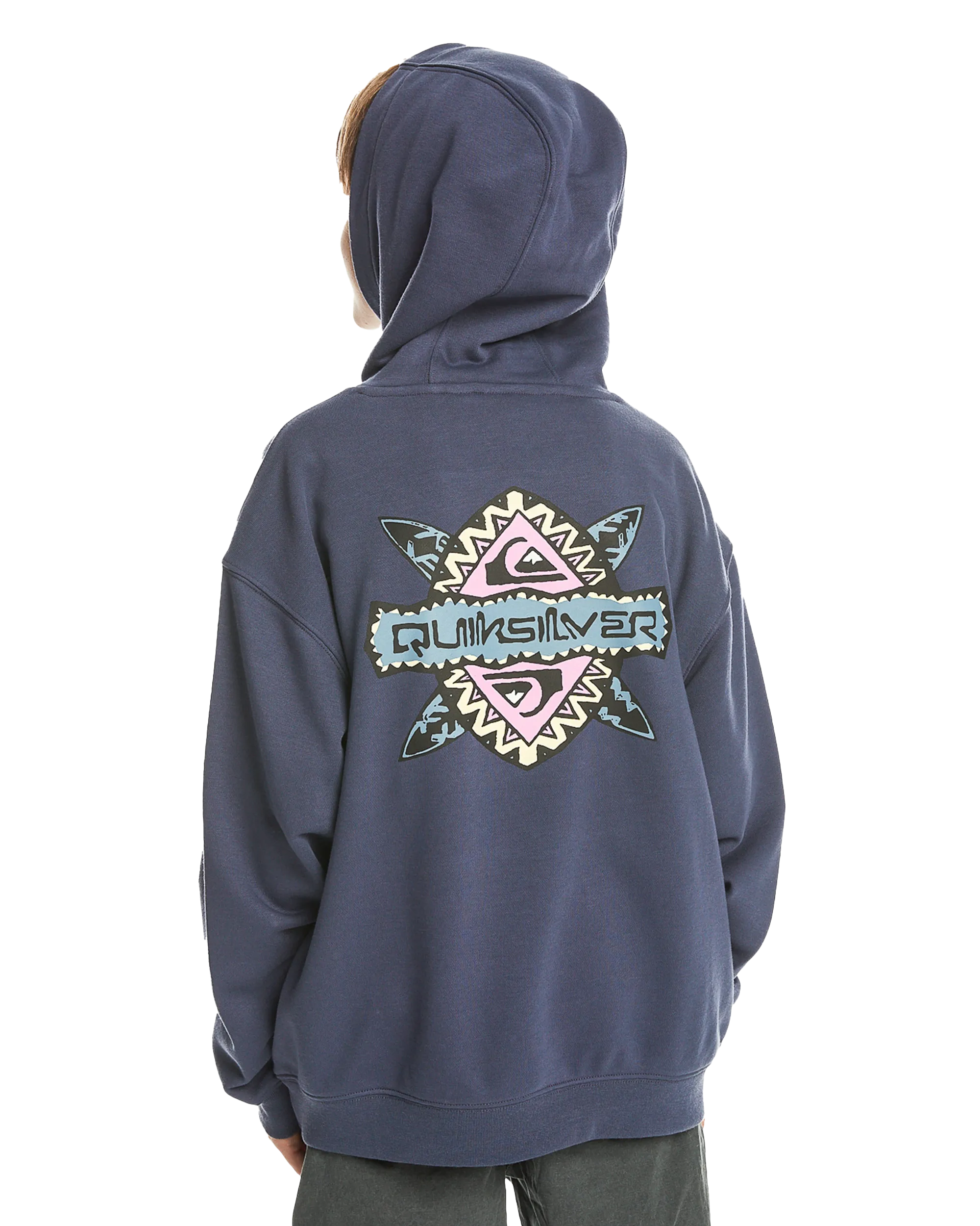 Boys Dryridge Hoodie in Crown Blue