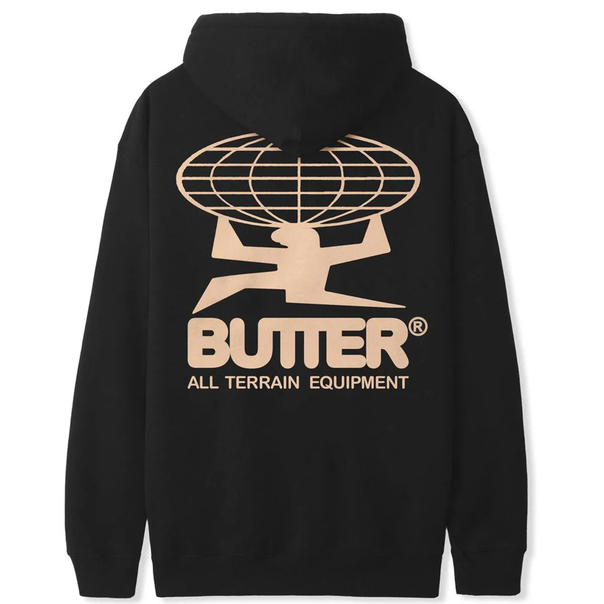 Butter Goods - All Terrain Hoodie Black