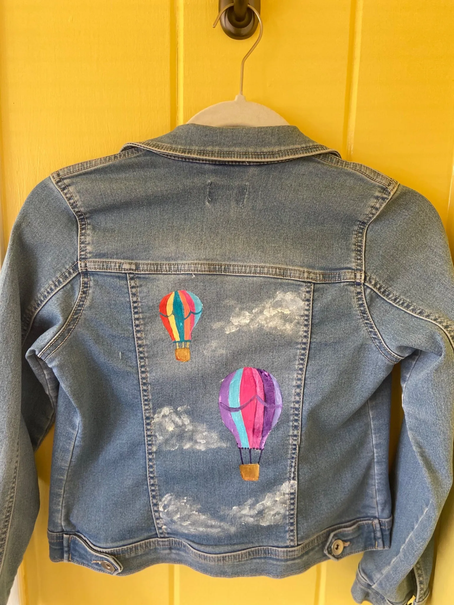 Childrens Handpainted Denim Jacket