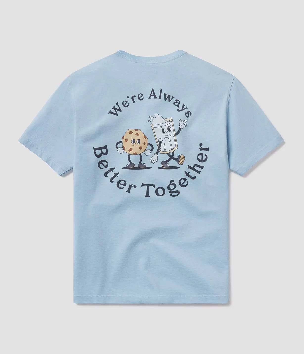 Comfort Foods Tee SS - Placid Blue