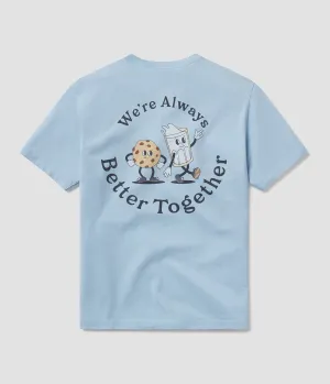 Comfort Foods Tee SS - Placid Blue