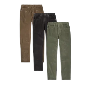 Corduroy 5-Pocket Pant 3 Pack