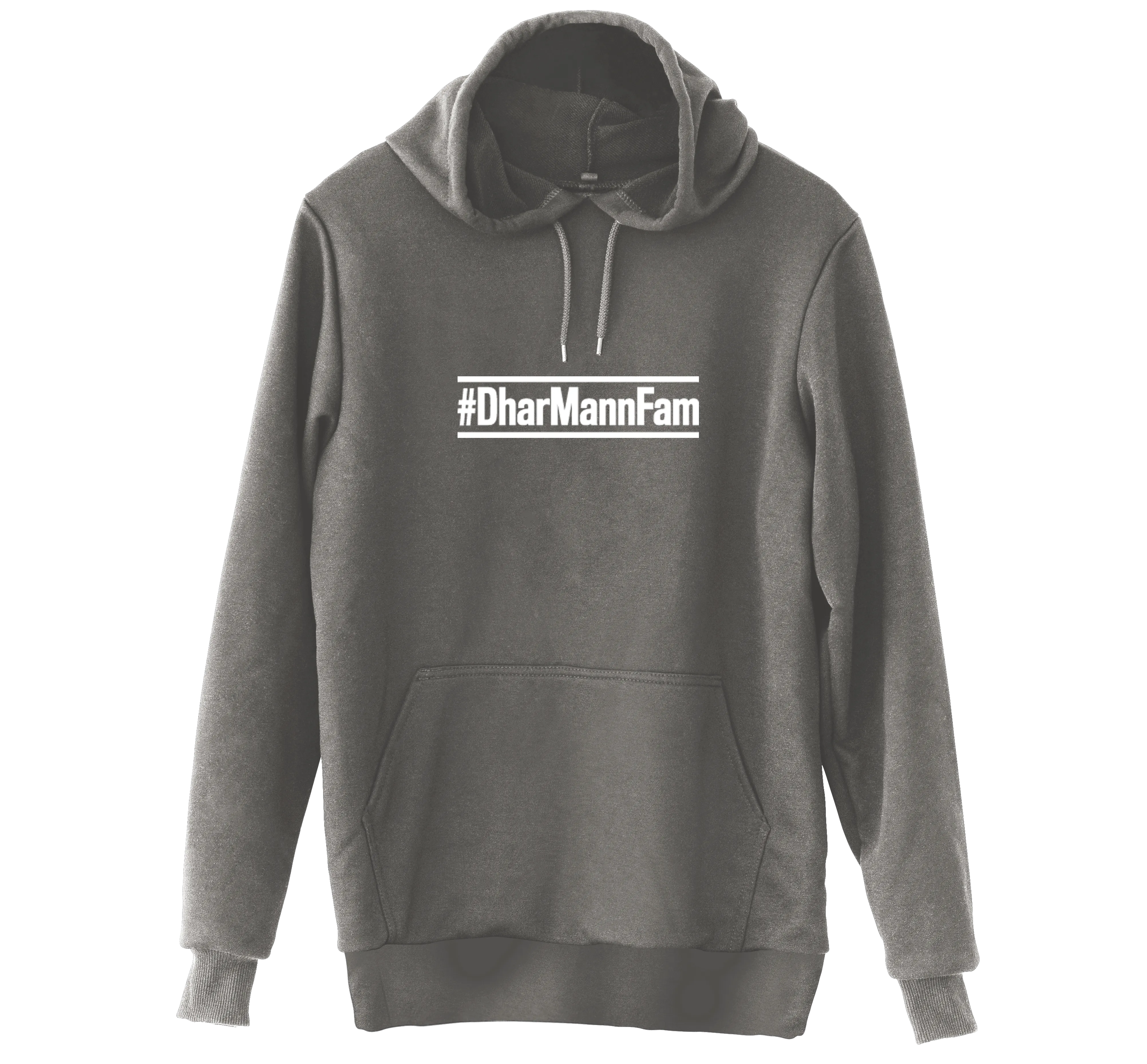 #DharMannFam Hoodie Charcoal
