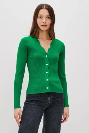 Dita Top in Kelly Green