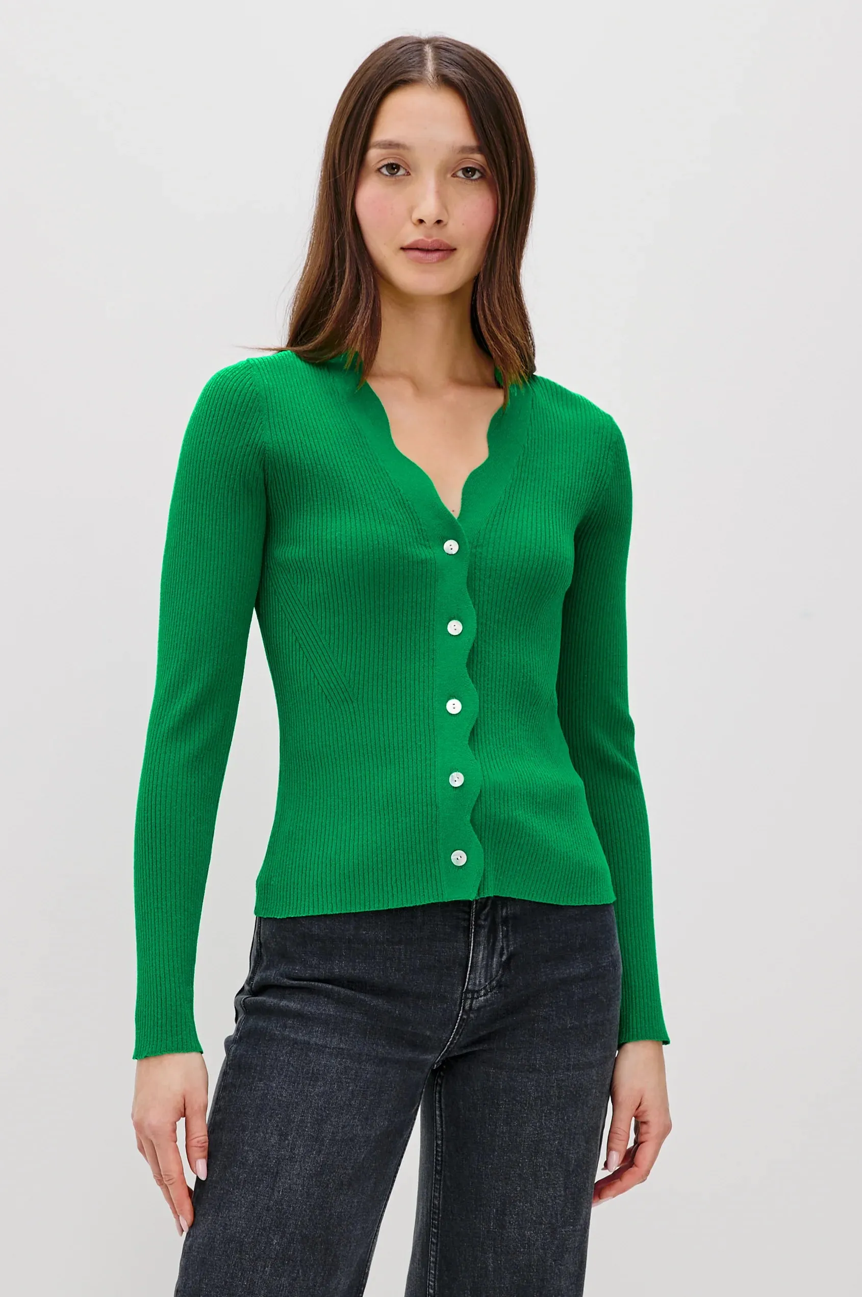 Dita Top in Kelly Green