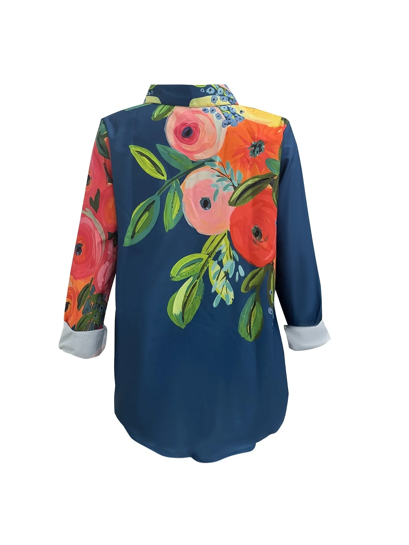 Eleanor Retro Floral Blouse