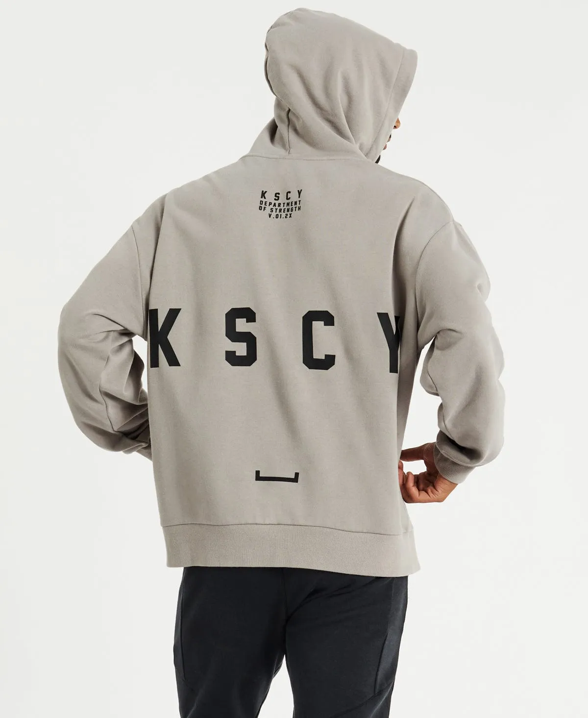 Function Relaxed Fit Hoodie Gull Grey