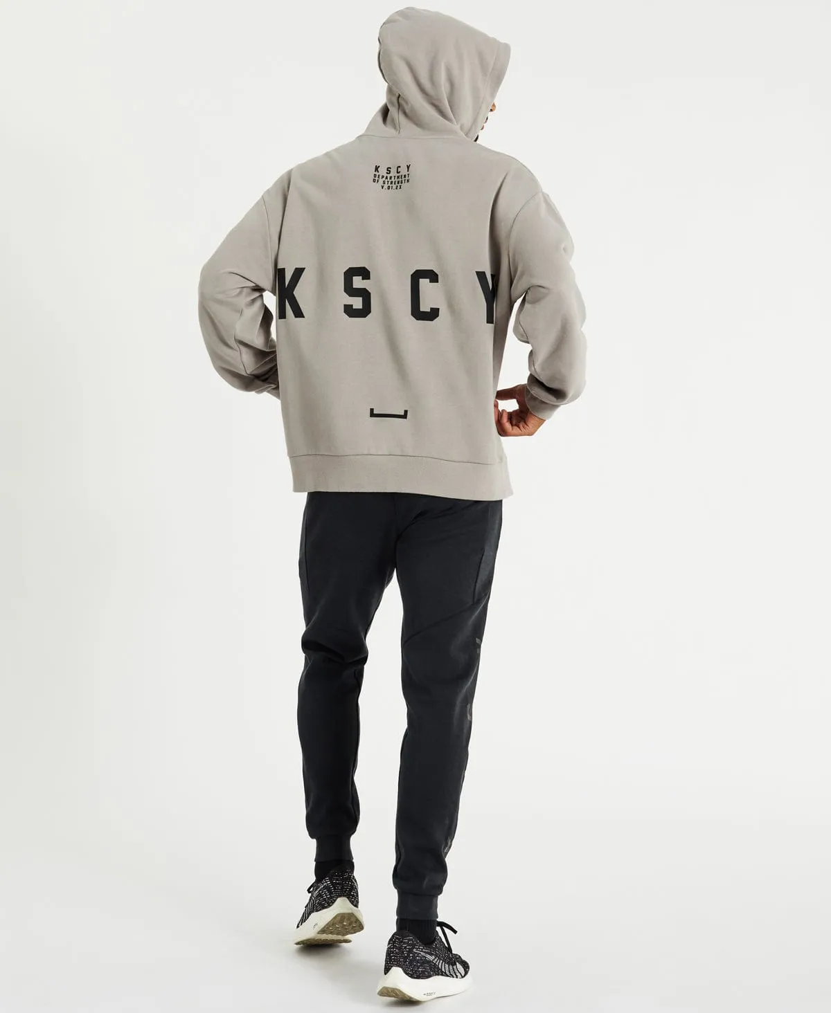 Function Relaxed Fit Hoodie Gull Grey