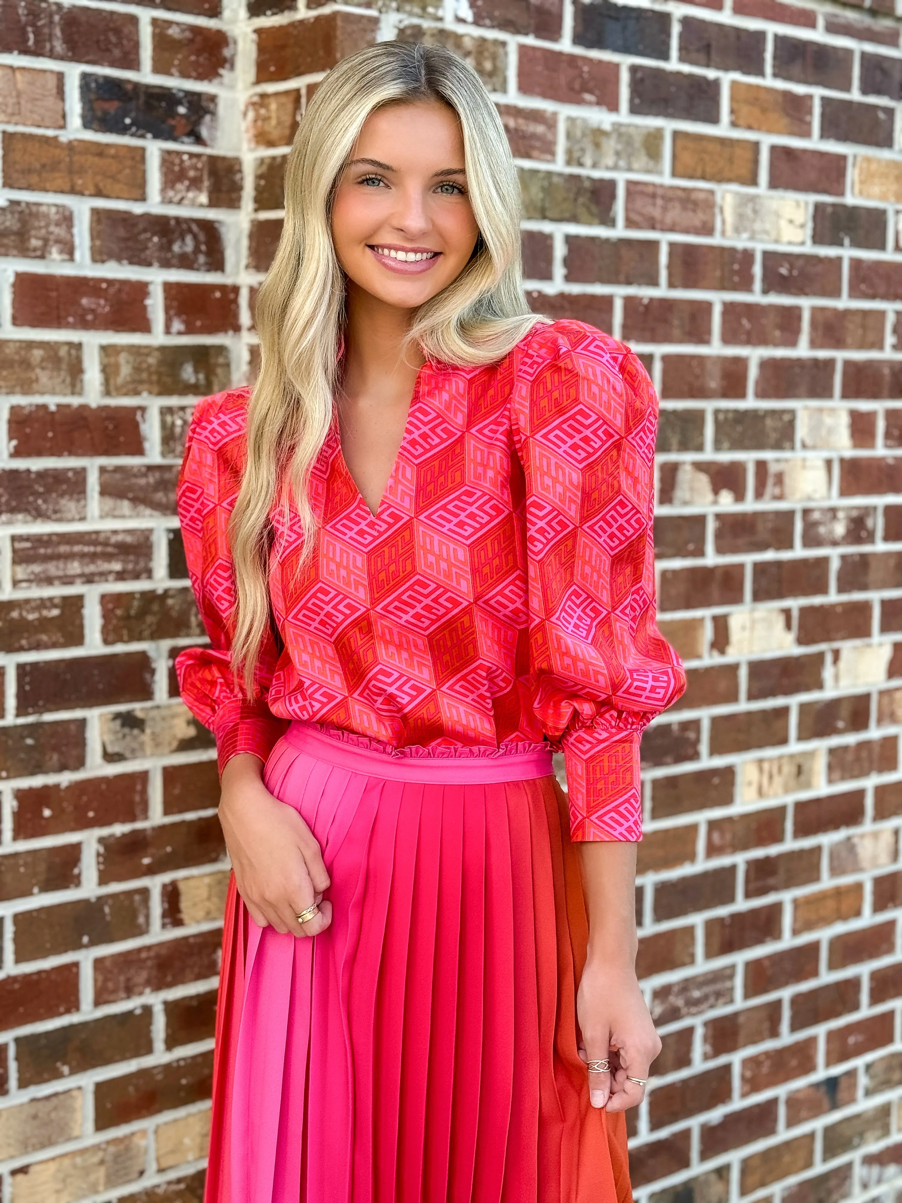 Hampton Top (Block Monogram)