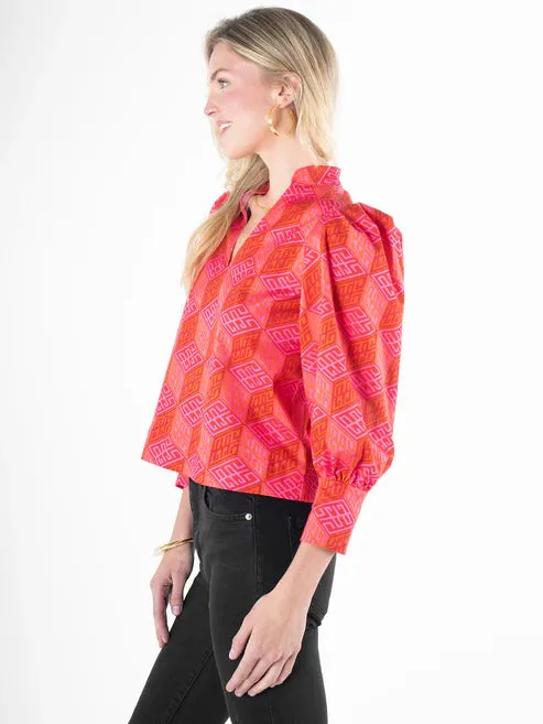 Hampton Top (Block Monogram)