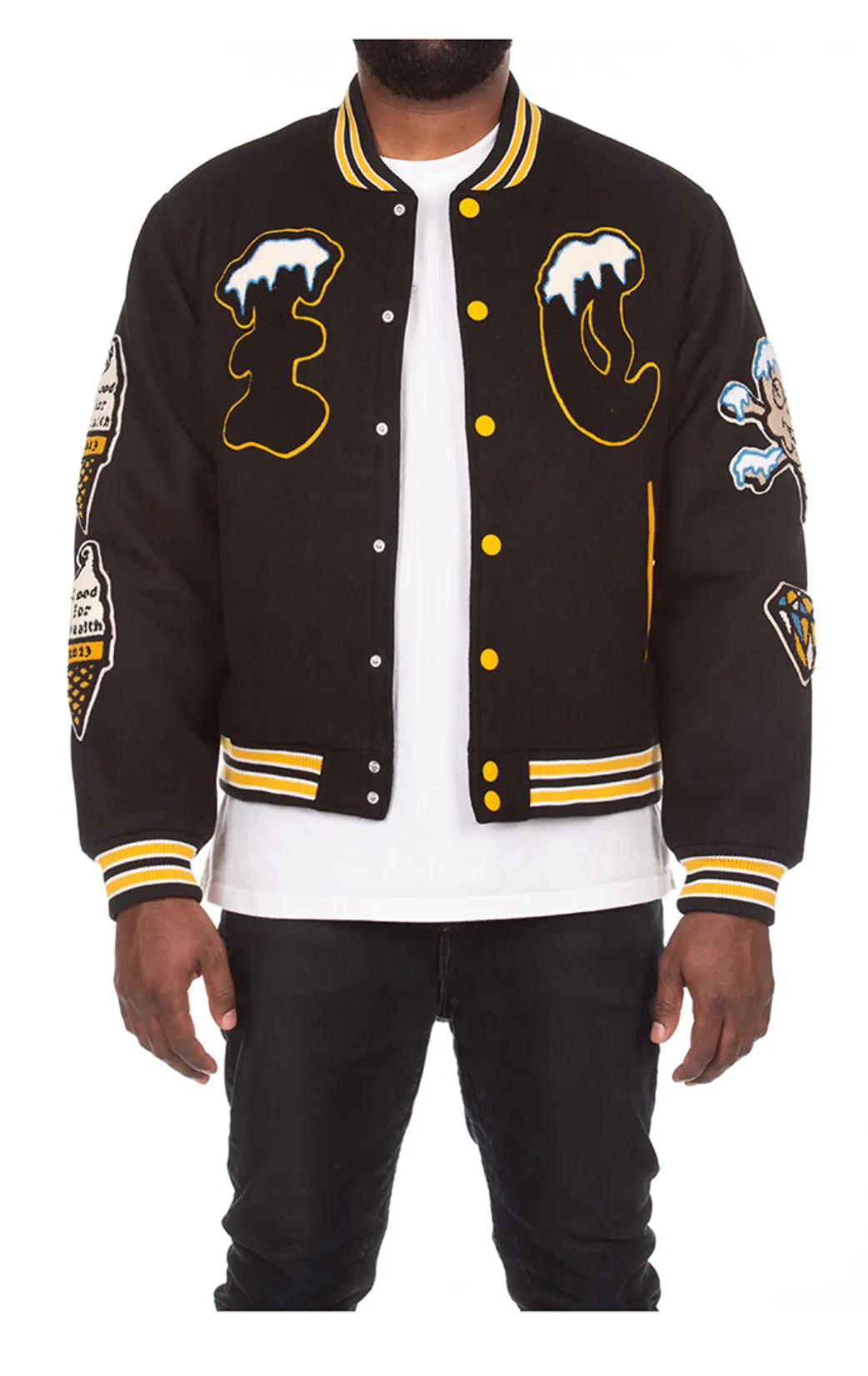 Icecream Jacket - Flap Jack - Black - 431-8401