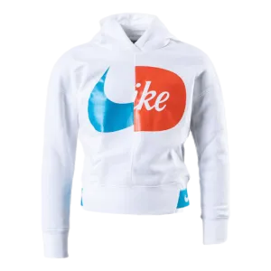 JDI Fleece Hoody Junior White