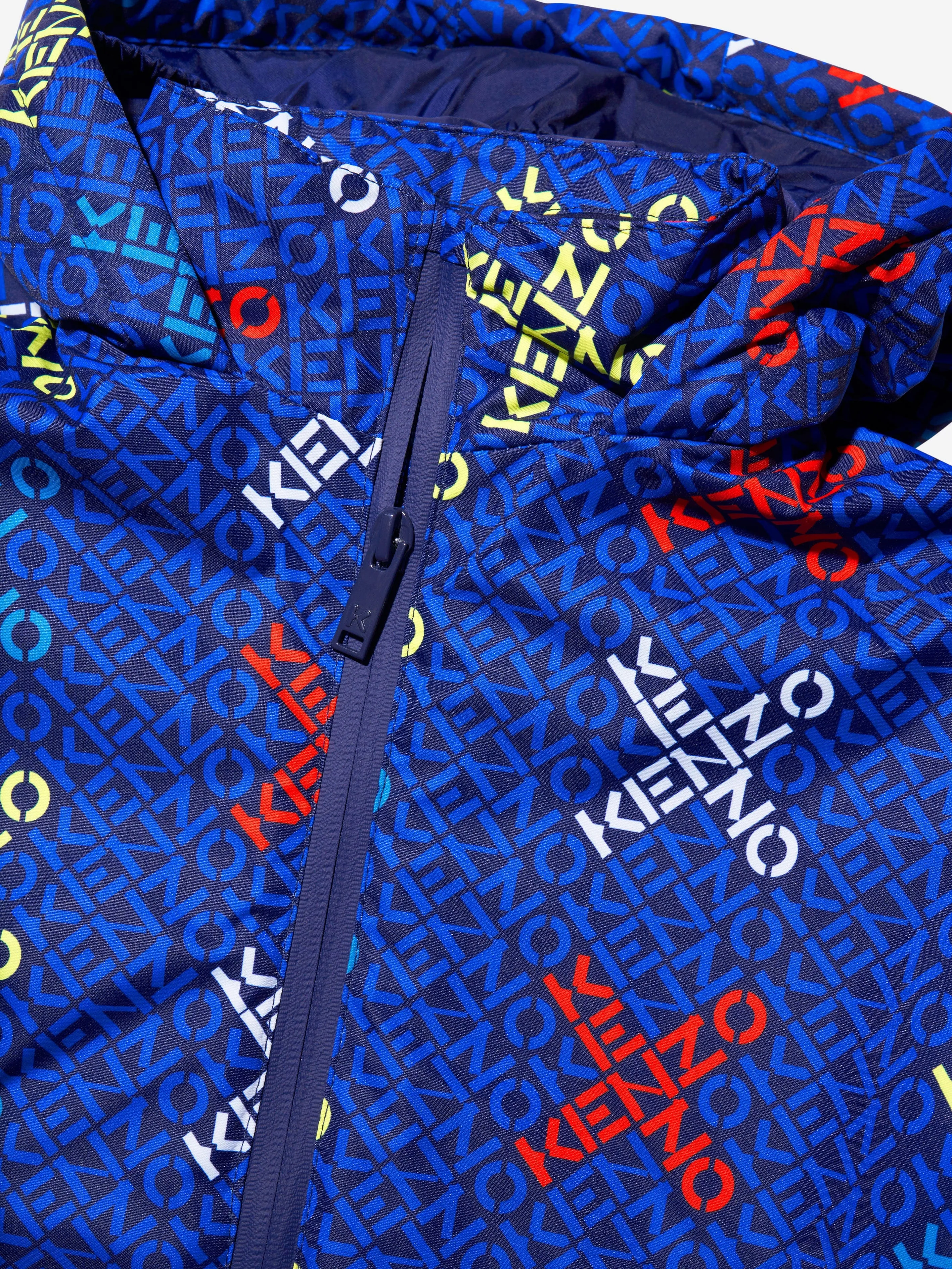 KENZO Boys Cross Logo Ski Jacket