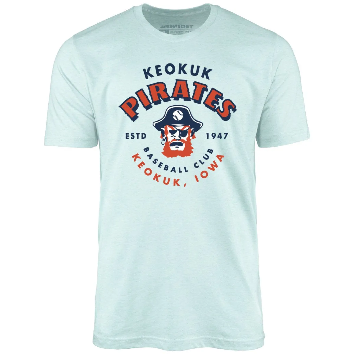 Keokuk Pirates - Iowa - Vintage Defunct Baseball Teams - Unisex T-Shirt