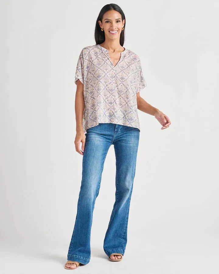 Kinsley Shirt - Patina Garden
