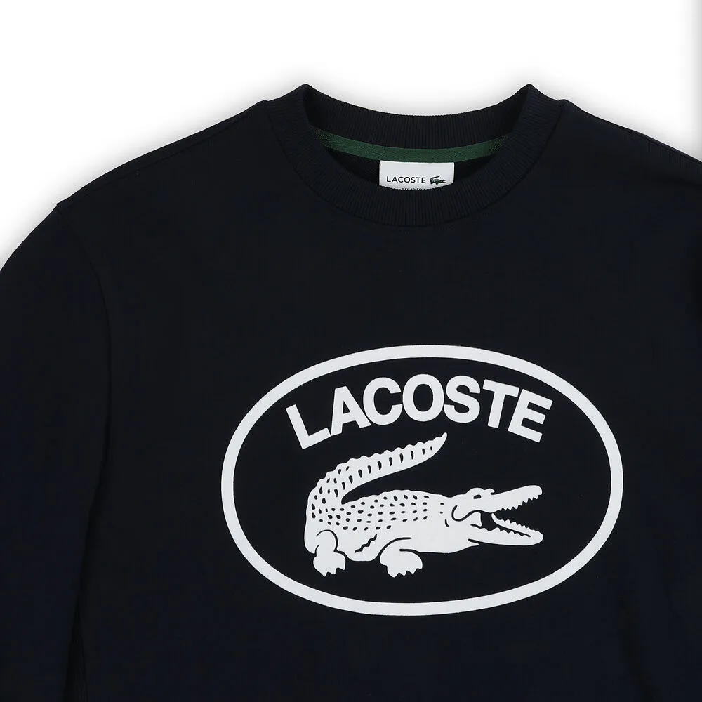 Lacoste Relaxed Fit Organic Cotton Sweatshirt