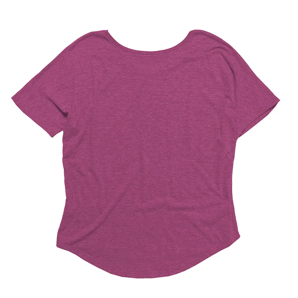 Ladies Eco-Triblend Flowy Tee