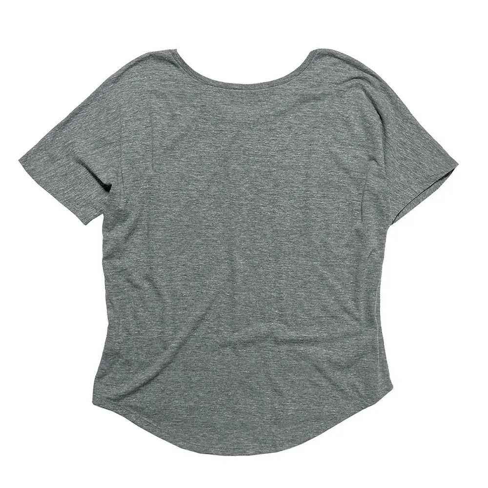 Ladies Eco-Triblend Flowy Tee