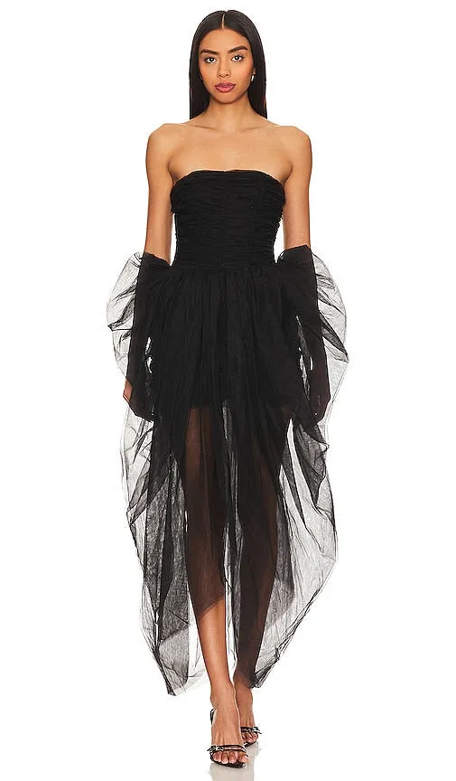LAMARQUE Pixie Corset Dress in Black