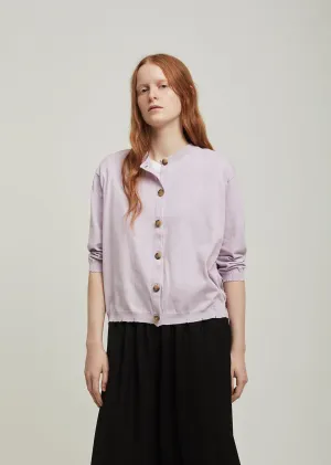 Lariv Crepe Knit Cardigan