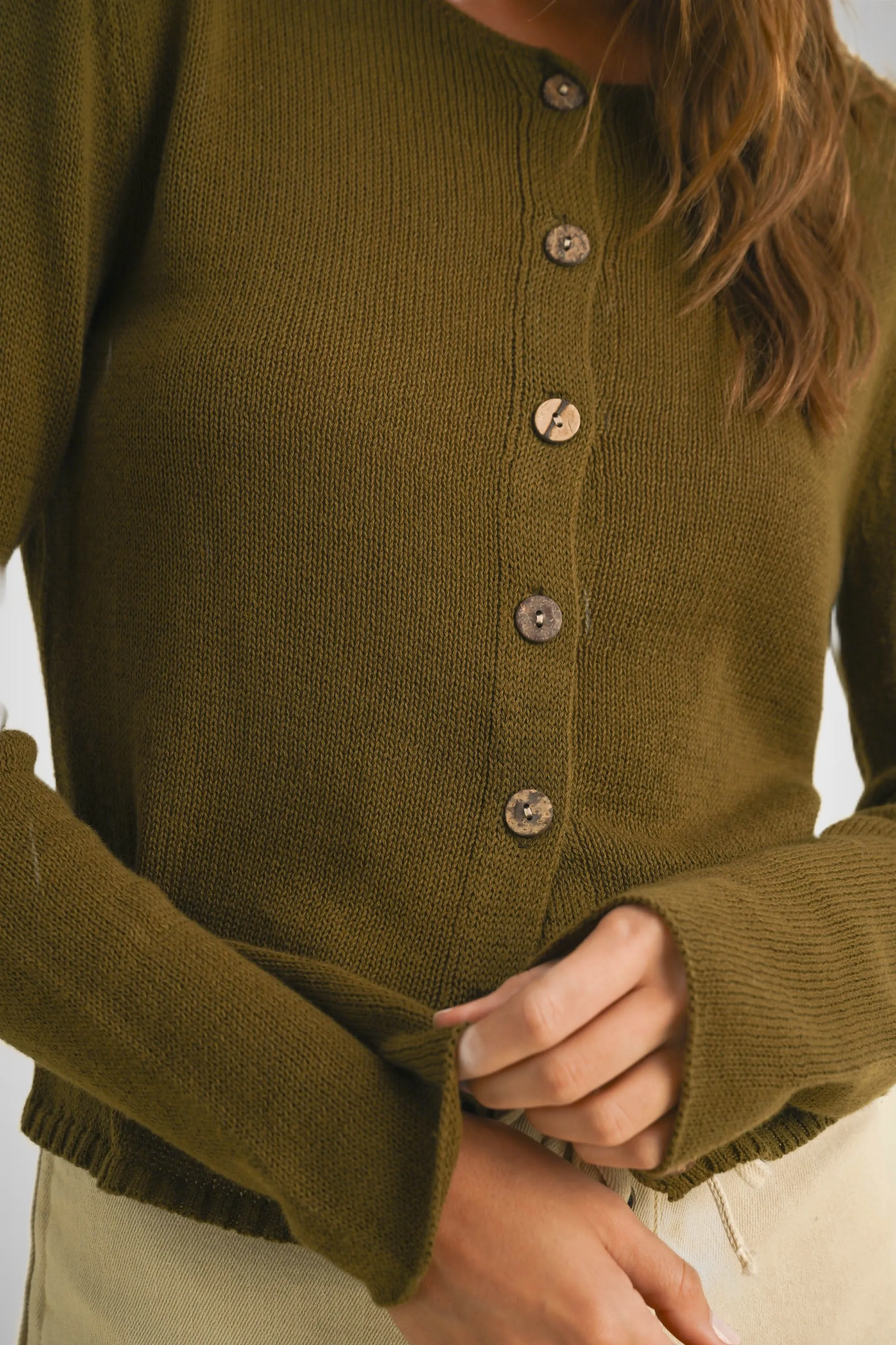 Light Weight Buttondown Cardigan