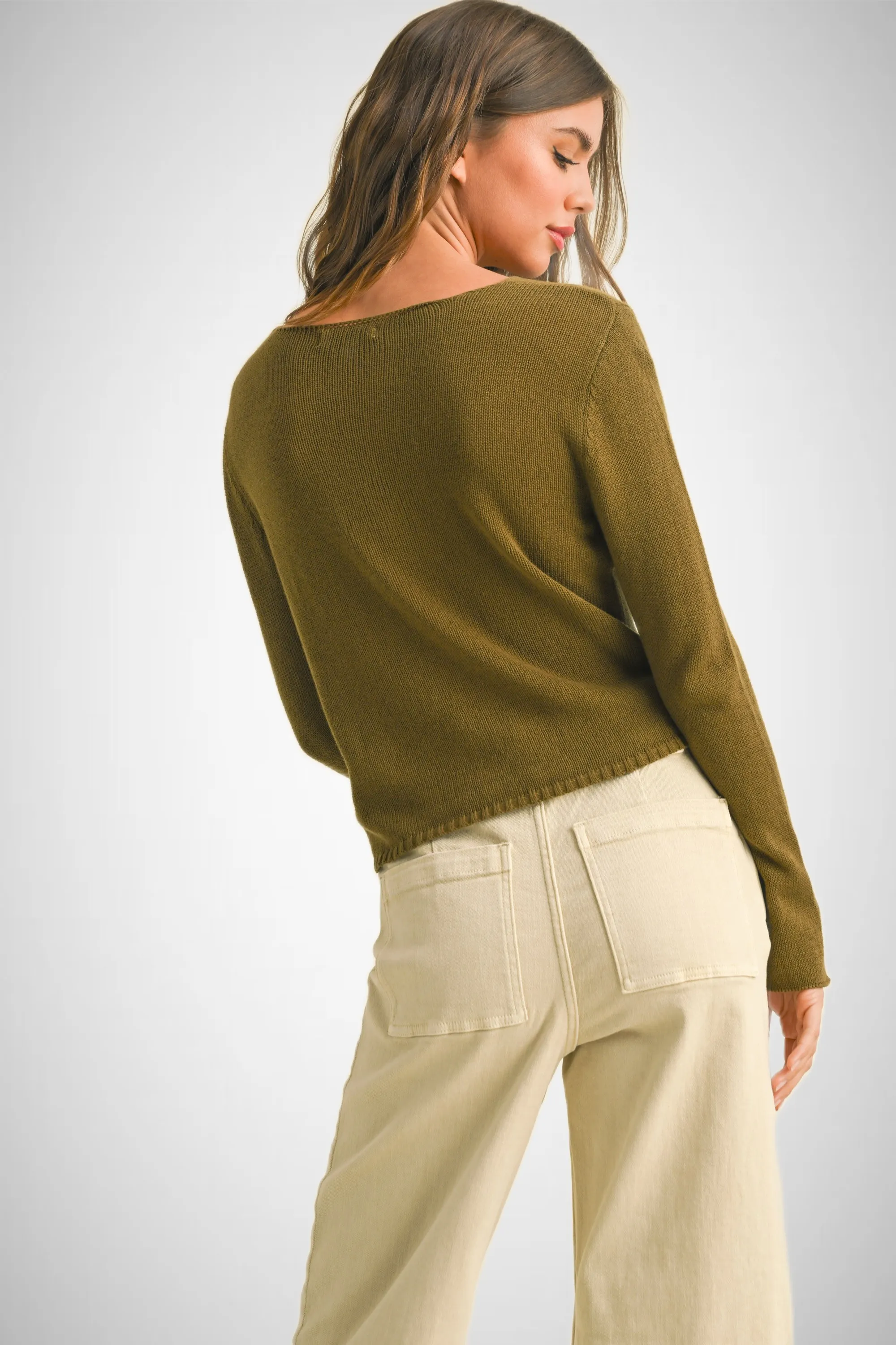 Light Weight Buttondown Cardigan