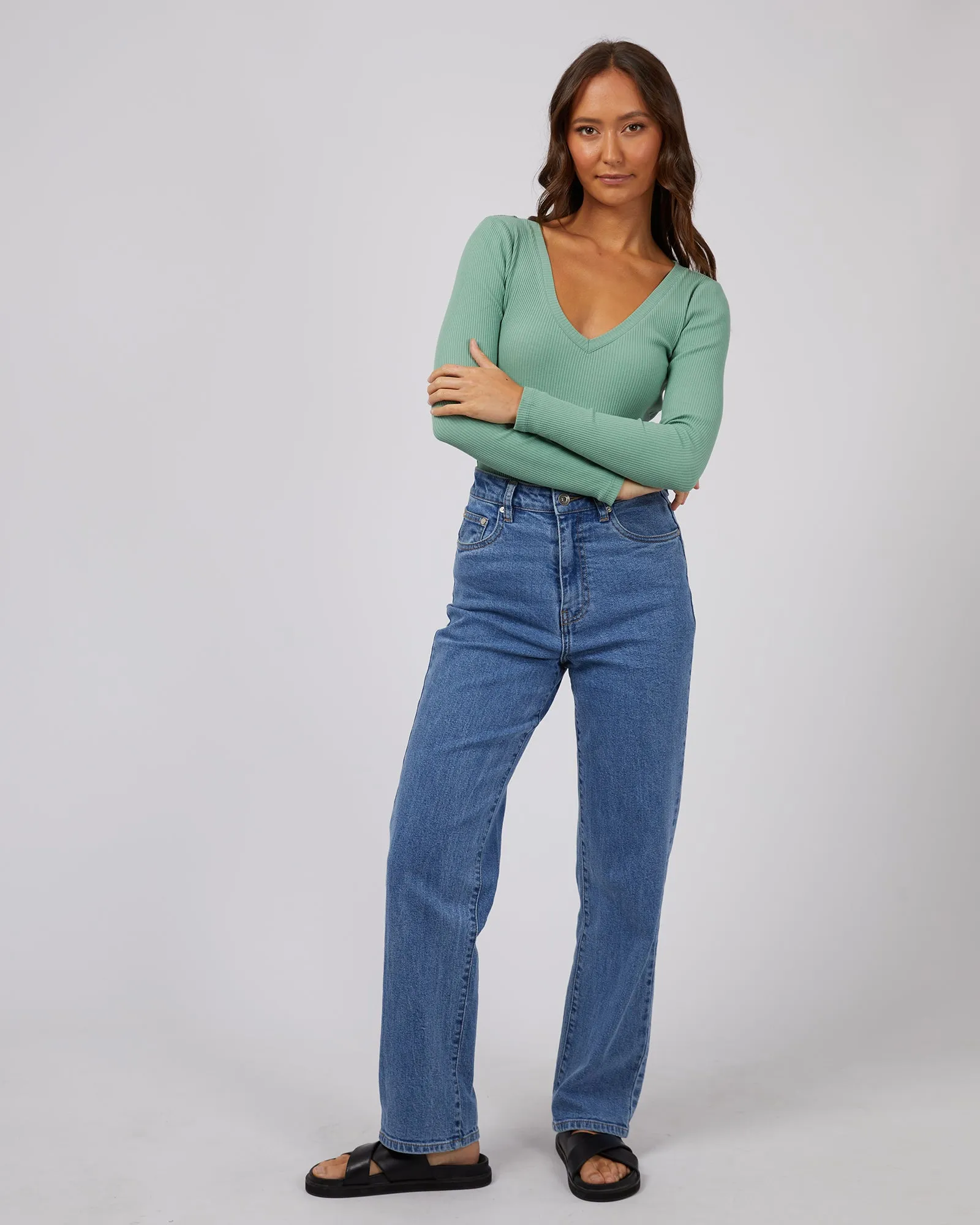 Lily Long Sleeve Sage