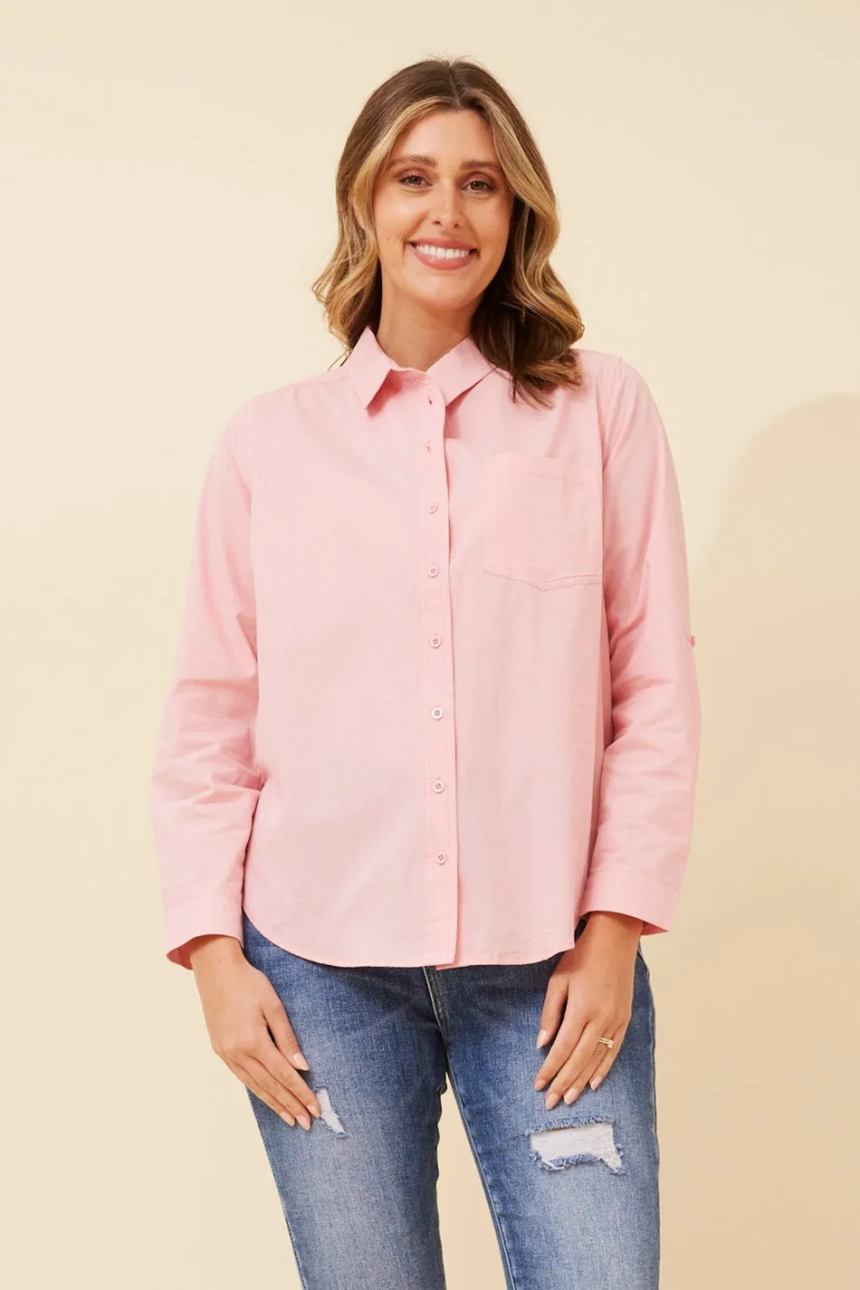 MARGARET SOLID SHIRT